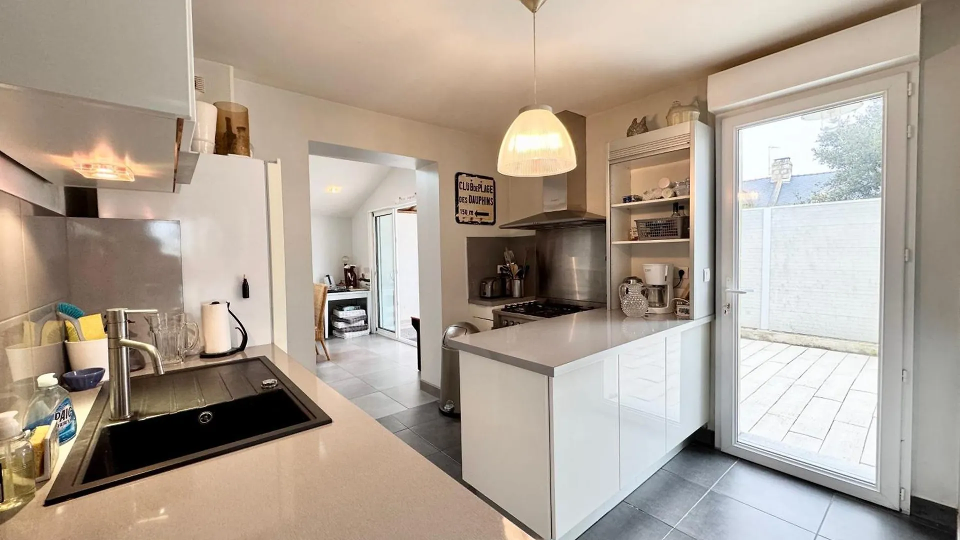 Spacieuse Maison Contemporaine - 500M Des Plages キブロン 0*,  フランス